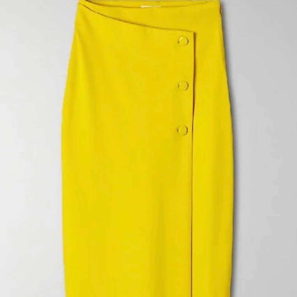 Aritzia Babaton (NWT) Billy Skirt Wrap Midi – Size 2